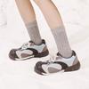 Casual single shoes women's 2025 new versatile flat-soled sports shoes women's niche design sense big head shoes platform casual shoes