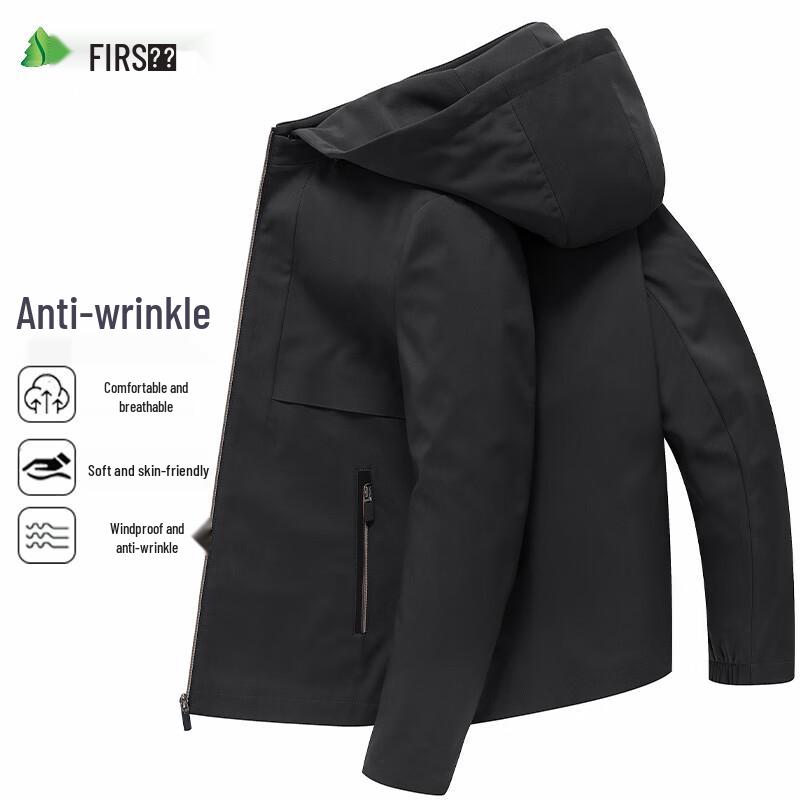 

Shanshan Men s Business Casual Hooded Jacket 3XL