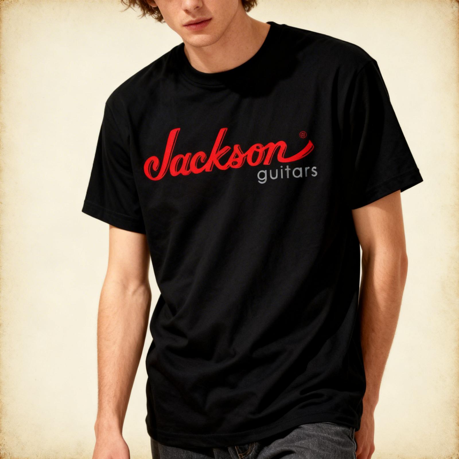 Jackson Guitars Red Men s Black Size S to 5XL Unisex T-Shirt XXXXL