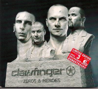 CD CLAWFINGER - Zeros & Heroes SUPERSONIC132 Supersonic Reco 2003 Japan Rock Used