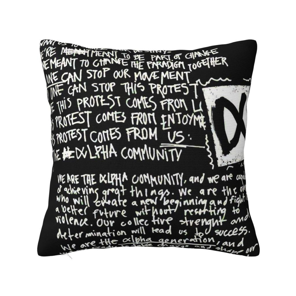 Aitana Spanish Music Singer Photo Pattern Pillow Cover Cushion Cover Square Pillow Case Morden Pillowcases For Living Room Chair