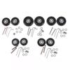 40-54mm Kit Od Bagage Koffer Vervangende Wielen Reparatie Assen Deluxe Hoge Kwaliteit Materiaal