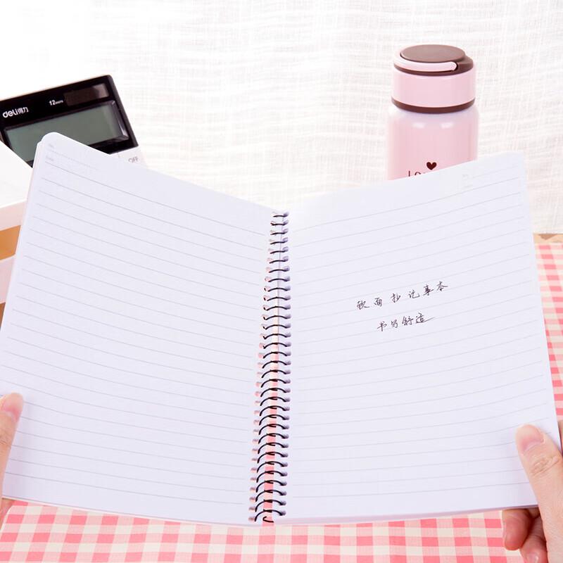 Deli A5 Spiral Notebook (80 Pages, 12-Pack)
