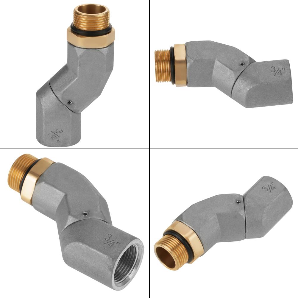 

360 Degree Rotation BSPP 34 Fuel Hose Universal Joint Fuel Fitting Gun Accessory