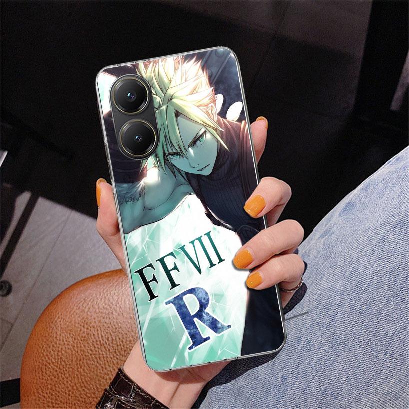 Final Fantasy FF VII Phone Case For Xiaomi Poco X7 X6 X5 Pro F7 Ultra Redmi 15C 15 13C 13 12C 12 10 10A 10C 9 9A 9C 9T Cover Poc