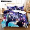 3D Cartoons Game Helios Rising Heroes Bedding Set Single Twin Full Queen King Size Bed Set Adult Kid Bedroom Duvet Cover Sets