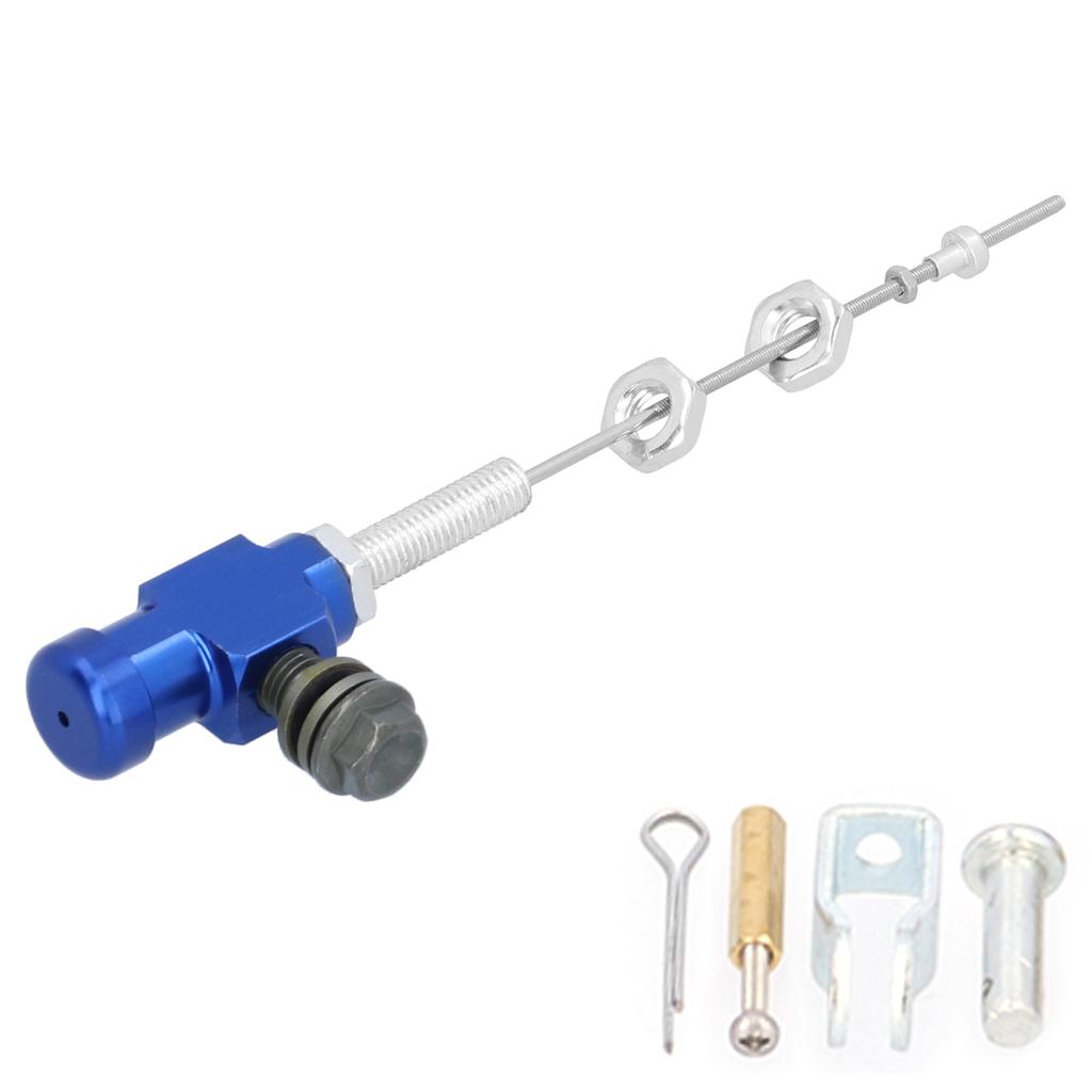 Hydraulic Clutch Master Cylinder Rod Brake Pump M10x1.25mm Aluminium Alloy for Motorcycle ATV Dirt BikeBlue