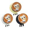 Enamel Cat Golf Ball Marker Magnetic Hat Clip Men Women Golfer Hats Pants Bags Visors Belts Metal Clip Golf Accessories Enthusiasts Gift