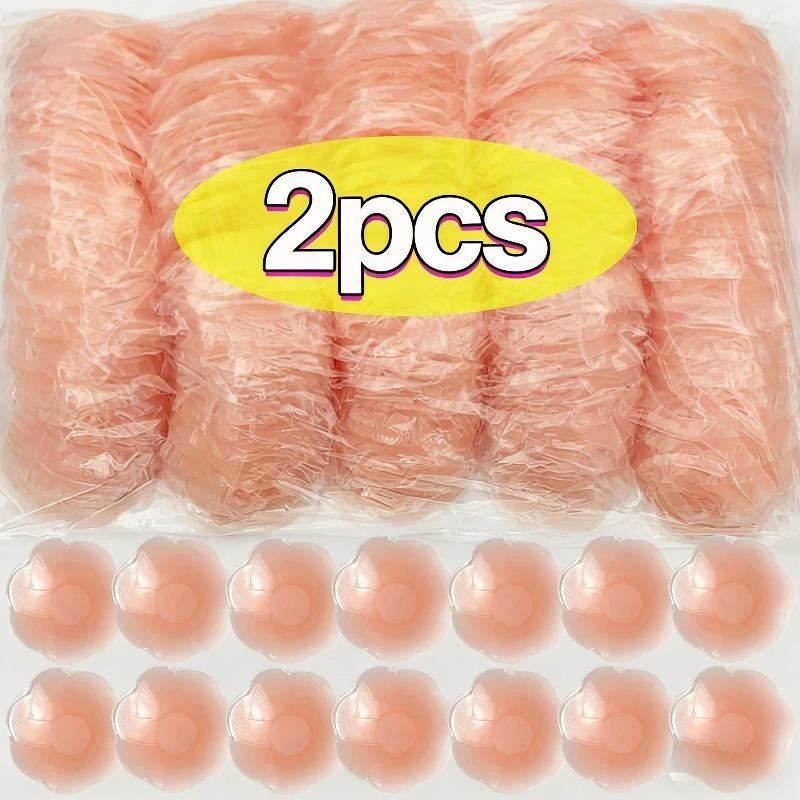 

1-100pcs Reusable Invisible Silicone Nipple Cover Self Adhesive Breast Chest Bra Pasties Pad Accessories Bra Padding One Size
