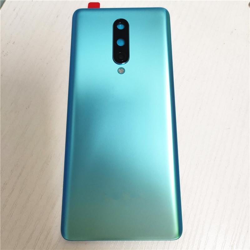 Battery Back Glass Cover For Oneplus 8 Battery Cover Rear Glass Door Housing For Oneplus8 1+8 Battery Cover