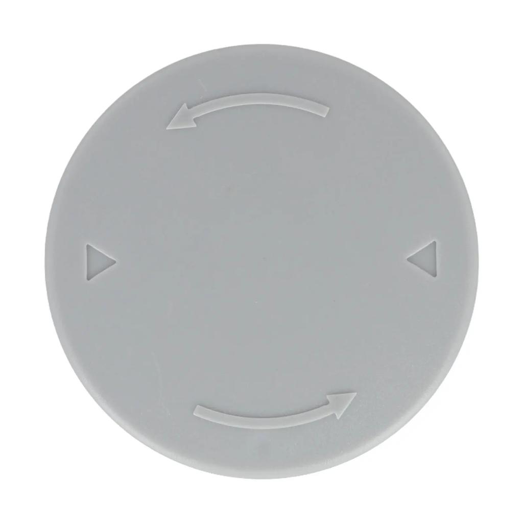 String Trimmer Part Cap Accessory Parts String Trimmer Tools 1/2Pcs ABS Grass Trimmer Grey Spool Cover 1/2 Pcs