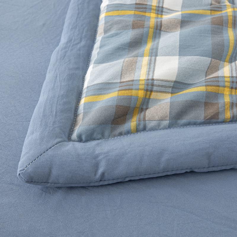 Sleeping Grid A-class Washed Cotton Yarn Dyed Cotton Quilt, Summer Quilt, Quilt Core