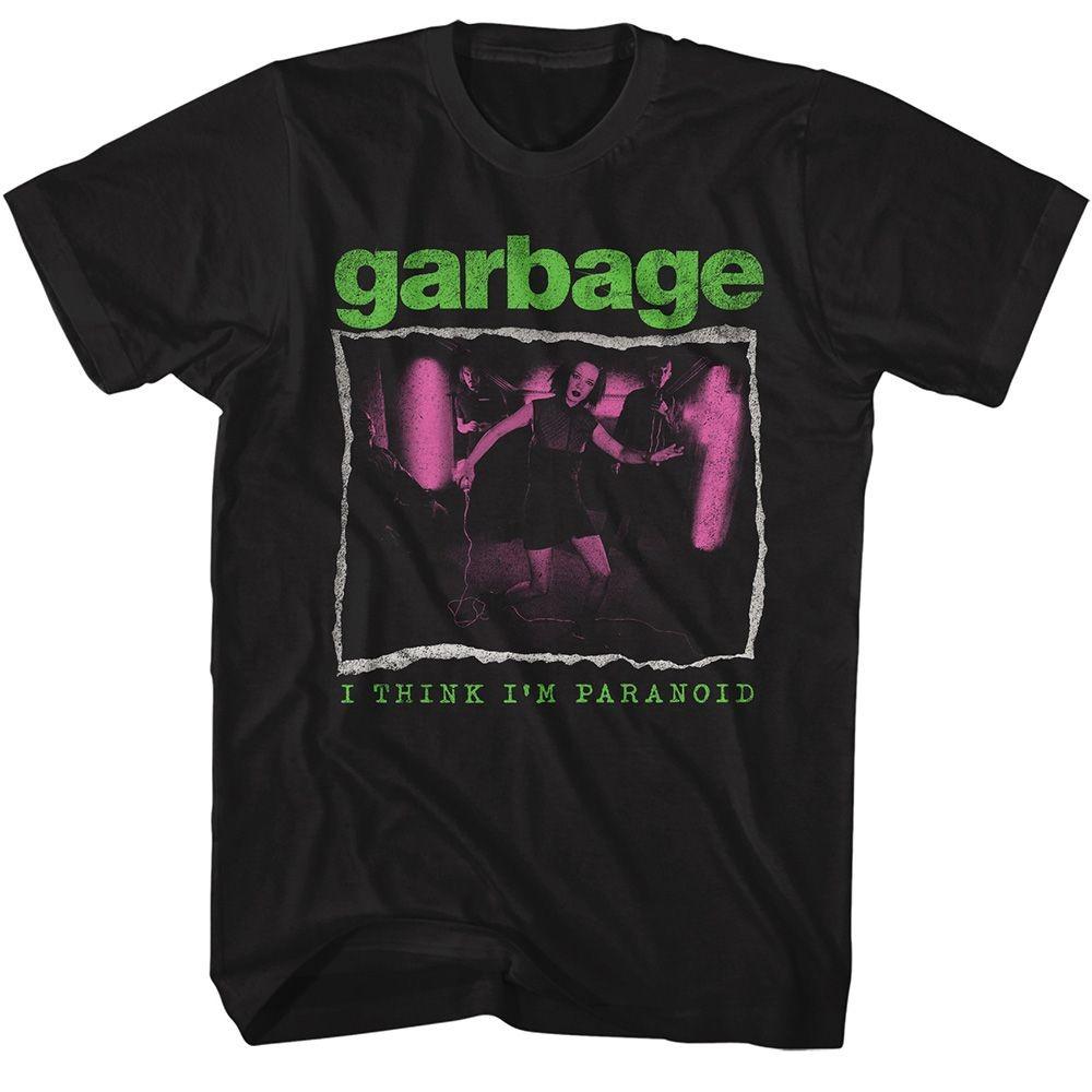 Garbage I Think Im Paranoid Music T-shirt Tops Tees Men's Women's Unisex