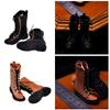 1/6 Woman's Fashion Boot Female Doll Cowgirl Round Toe Dress up Toy Casual Shoes for 12'' inch