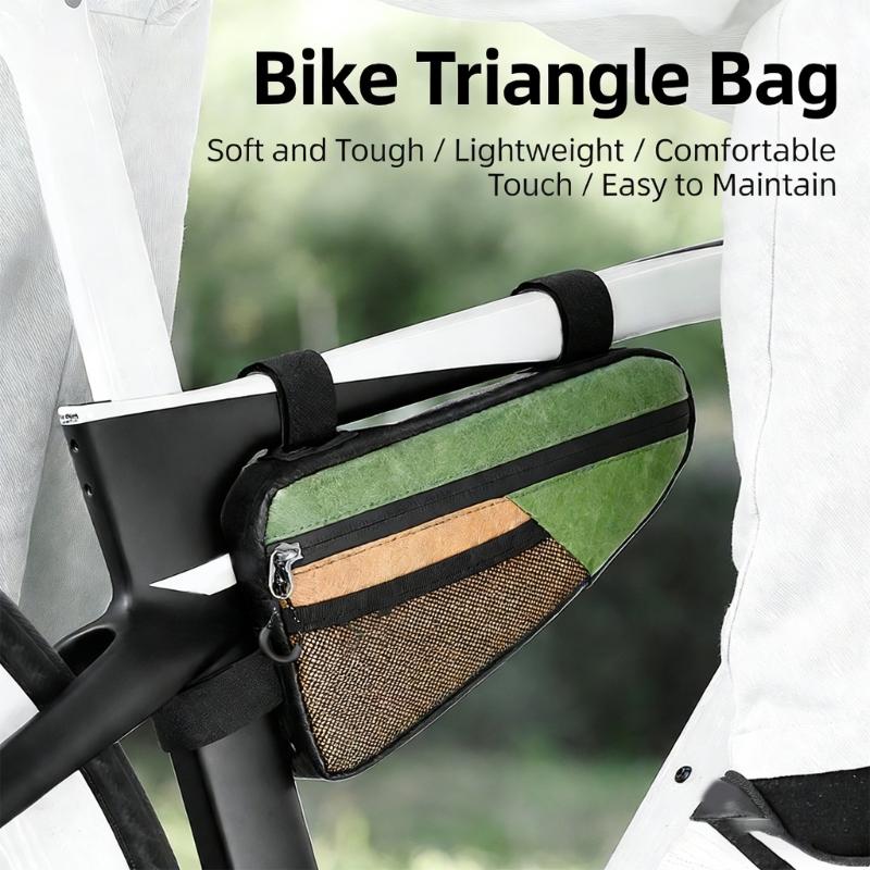 Waterproof Bike Top Tube Bag Cycling Accessory Waterproof Bar Bag Bicycles Frame Storage Pouches
