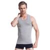 Septwolves Men's Pure Cotton Elastic Sports Vest - White
