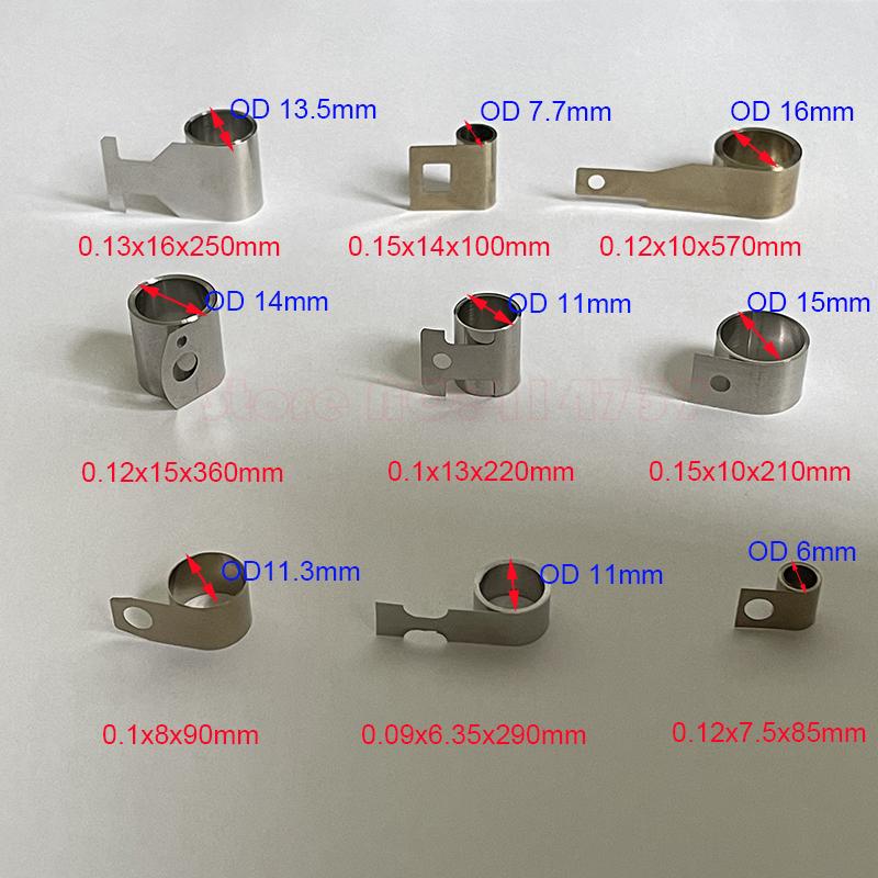 Constant force stainless steel clockwork spring small size retractable return scroll spring toy constant force spring Choose