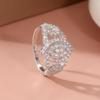 [Vintage Ring] Vintage Copper Engagement Ring | Elegant Promise Ring for Women, with Synthetic Zirconia Inlay, Ideal for Daily Wear and Gift-Giving, P
