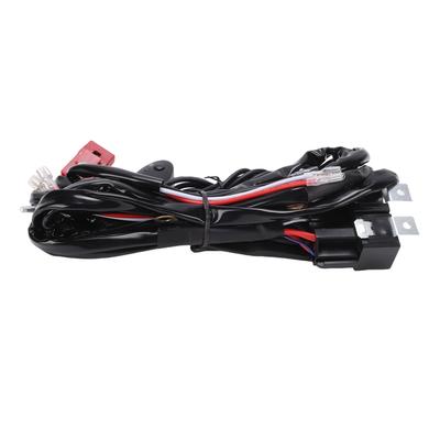 Double Color High Low Beam Wiring Harness Dual Relay 30A Fuse 14AWG Core Cable Harness for Off Road Vehicles SUV Pickup