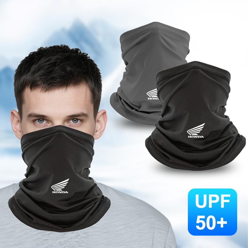 For Honda CBR 125R 954 600 F4i 650F 1100XX 1000F CBR 600RR Camping Multi-Function Scarf Ice Silk Unisex Cycling Snood Biker Mask TO0