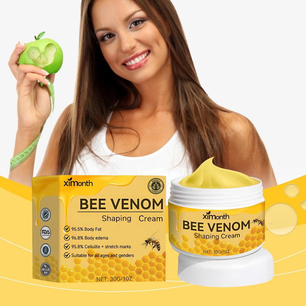 XIMONTH Bienengift Schlankheits- und Formcreme Curve Body Schlankheits- und Straffungscreme für die Haut Großer Bauch Körperkonturierungscreme