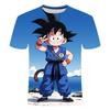 2026 Summer Dragon Ball T Shirt Kids Tops Tee Anime Figures Son Goku