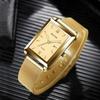 4pcs/set Fashion Men's Quartz Watch & Necklace Bracelet Set -Men's Necklaces Ring, Men's Bracelets Business Watch | Elegant Watch for Men