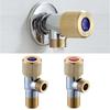 Heavy Duty Anti Burst Angle Valve Thickened Corrosion Resistant Drainage Valve Easy To Use for High Pressure Plumbing