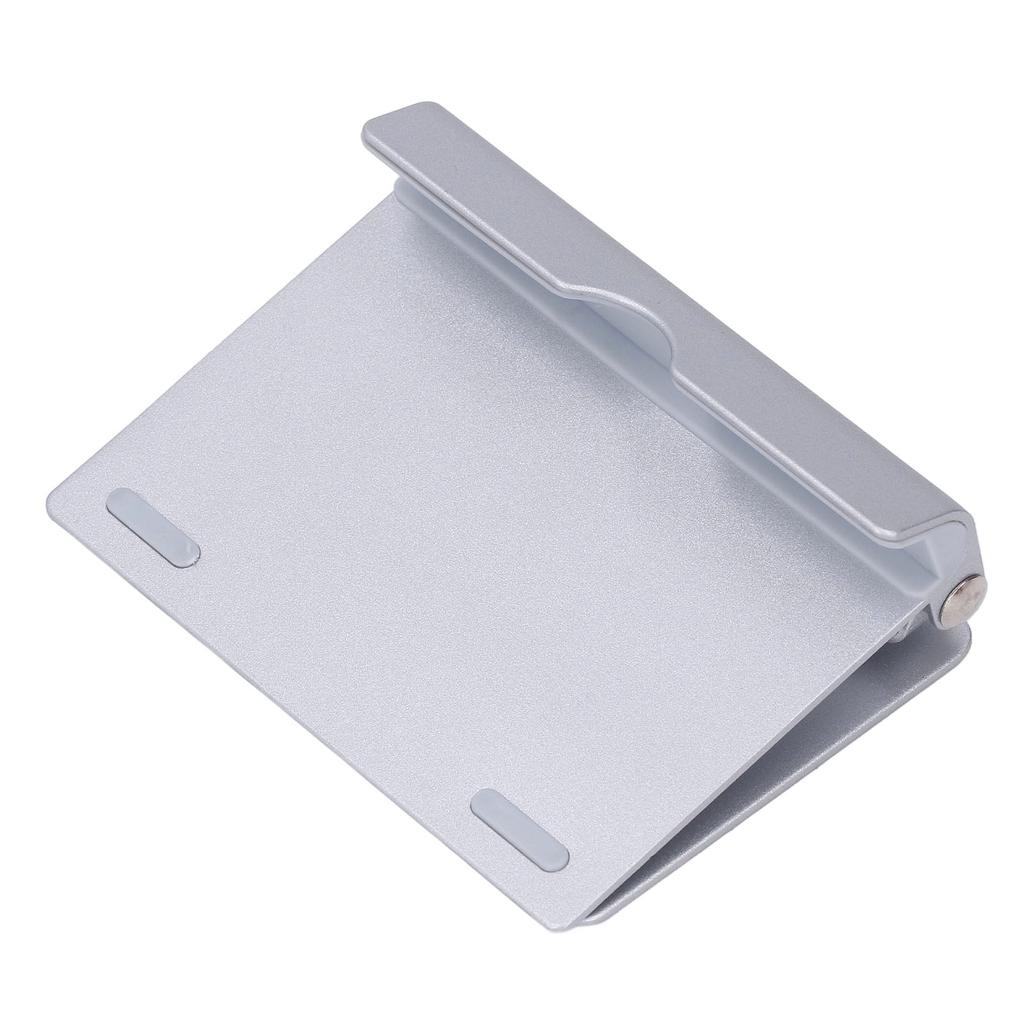 Handy-Ständer Silber kleine tragbare 360 Grad Rotation einstellbare Klapp Aluminiumlegierung Zelle Ph