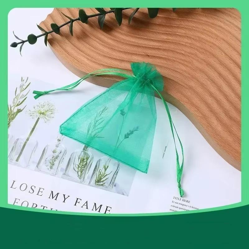 100pcs 7x9cm String Makeup Bag Colorful Drawstring Bag Jewelry Packaging Bags Wedding Gift Storage Drawstring Pouches