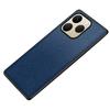 For Realme 15T 5G Case Litchi Texture PU Leather Coated PC + TPU Protective Phone Back Cover