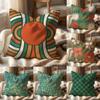 Bohemia Green Cushion Cover Multi-Scene Pillow Cover for Home & Car - Reversible, Soft & Durable for Daily Use