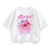Kpop Demon Hunters Children's Clothing Short Sleeve T-shirt Cute Kpop Demon Hunters Tiger Harajuku Tshirt for Boys Girls