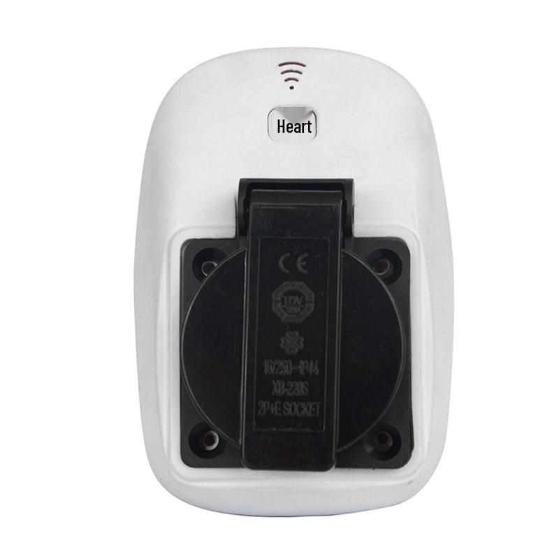 Weatherproof Outdoor WiFi Remote Control Timer Switch Socket with IP44 Plastic Shell