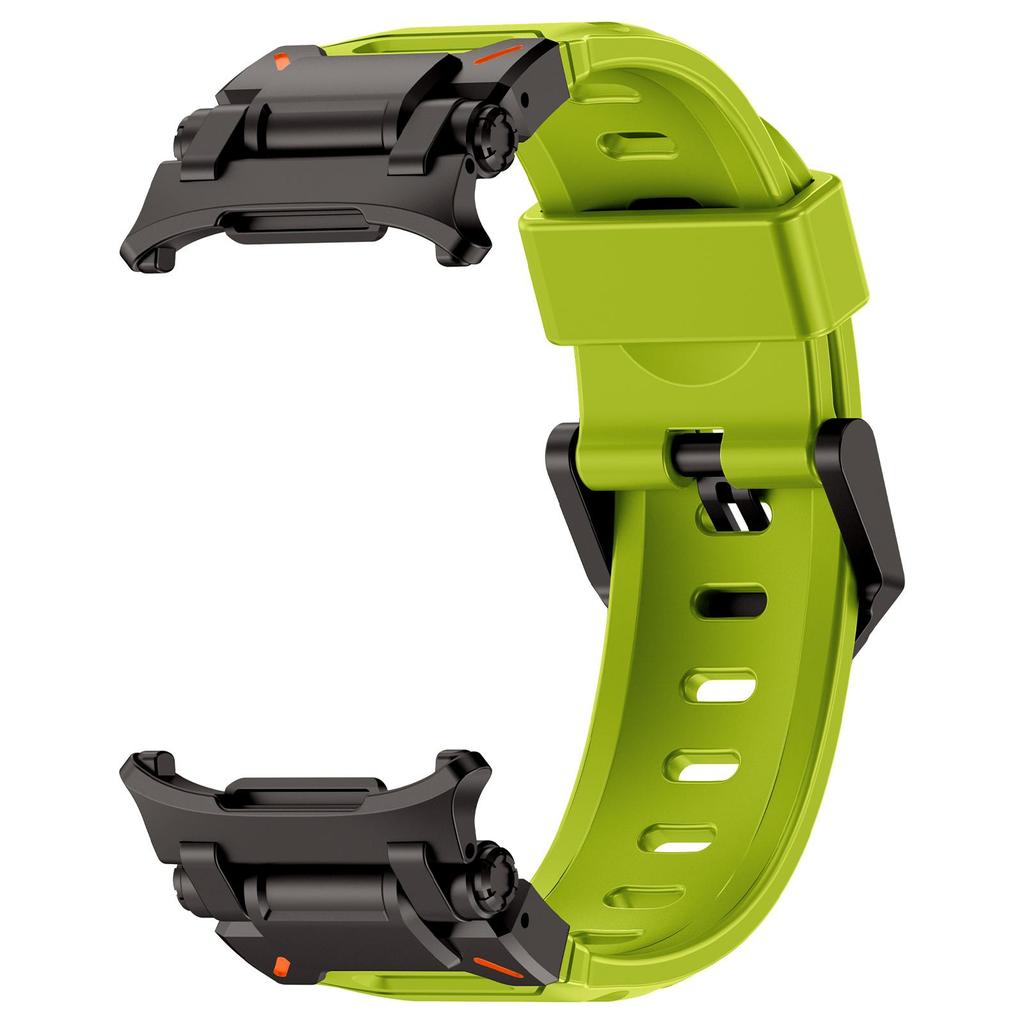 Fluorkautschuk-Armband für Samsung Galaxy Watch Ultra 2026 47mm Sport-Kautschukarmband für Galaxy Watch 7 Ultra 47mm Armband ohne Lücken