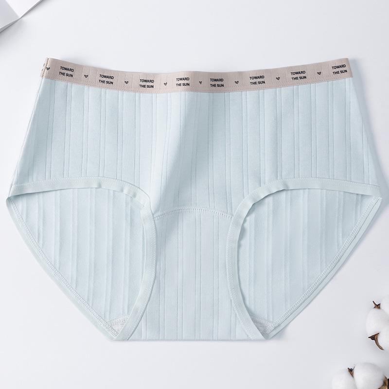 Ladies Spring and Autumn Pure Cotton Texture Cotton 10A Antibacterial Crotch Simple Sports Briefs