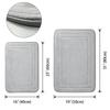 1PC Super Non-slip Coral Velvet Bathroom Floor Mat Door Mats Super Absorbent Floor Mats Super Absorbent Bathroom Mats Door Mat