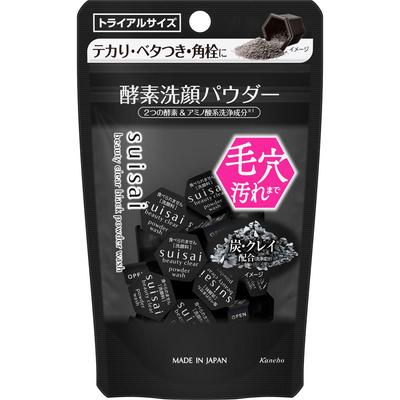 Suisai Beauty Clear Black Powder Wash (Trial) 6g Facial Cleanser (powder) Suisai N To Use] - Take One Capsule of the Powder In the Palm of Your