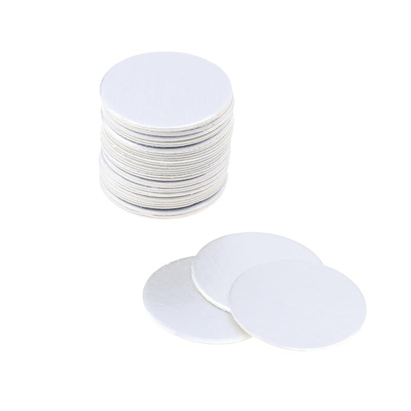 200Pcs Seal Cap Lining Tamper Resistant Pet Electromagnetic Aluminum Foil Induction Gasket For Cosmetic Jar Bottle Pot 20Mm-82Mm
