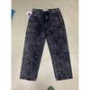 Wide Leg Jeans Y2K Style Teen Boys Loose Fit Casual Denim Pants Skateboard