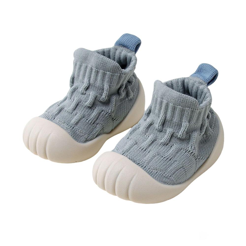 

Soft Rubber Sole Infant Walking Shoe Elastic Baby Walking Shoes New Toddler Shoes Indoor Use M