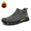 Pánské zimní zateplené pracovní boty: Prodyšná, Pohodlná, Trendy, Ležérní, Všestranná Venkovní Obuv
