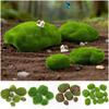 2/4/6/10PCS Micro Landscape Artificial Moss Rocks Green Miniature Figurine  Landscape Making