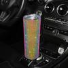 500ml Diamond Crystal Car Bottle Stainless Steel Water Bottle Bling Rhinestones Vacuum Flasks Coffee Cup Tumbler Car Accessories