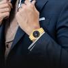 AOCASDIY Luxury Business Men Watches Stainless Steel Quartz Wristwatches Auto Date Male Clock with Luminous Hands