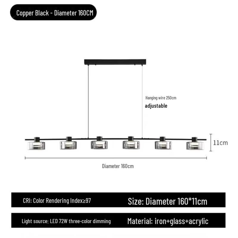 Современный минималистичный светильник-люстра в стиле легкой роскоши