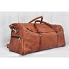 Leder-Reisetasche für Herren, zum Übernachten, Handgepäck, Klappe über Reisegepäck, Fitnessstudio