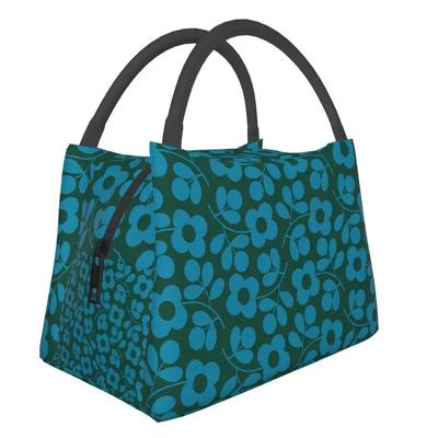 Bolsas de Almoço Isoladas Orla Kiely Stem Sprig para Piquenique ao Ar Livre Padrão Escandinavo Lancheira Térmica Portátil Mulheres