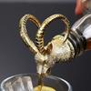 Zinc Alloy Bottle Stoppers Leopard/Lion/Antelope Head Wine Mouth  Kitchen Accessories