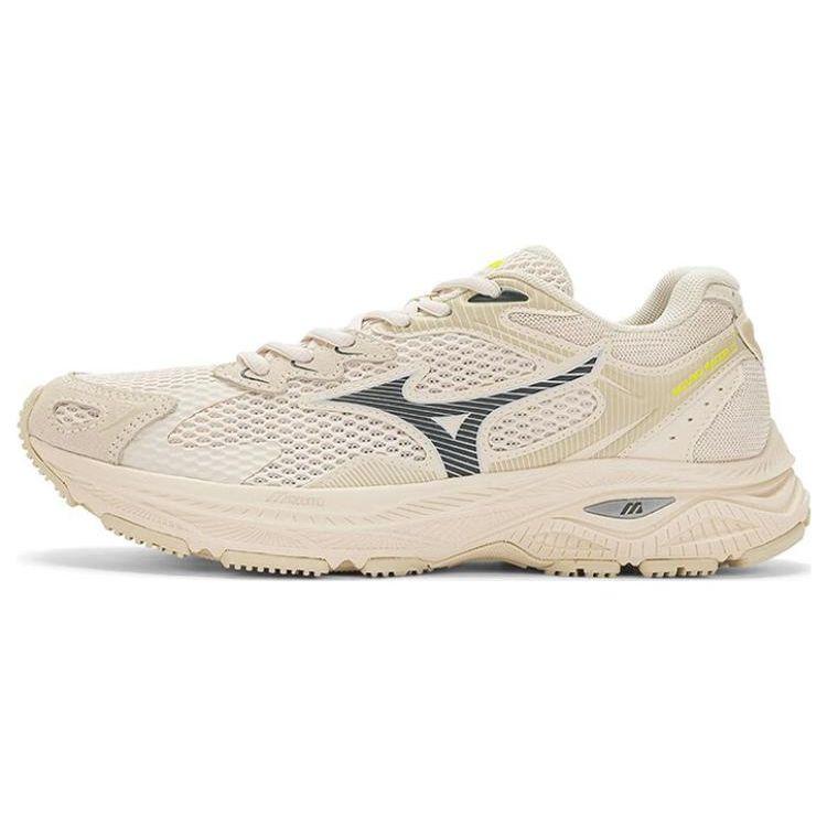 

Mizuno Racer S Повседневные Универсальные Кроссовки для Бега Нескользящие Износостойкие Низкие Унисекс кроссовки Молочно-Белый D1GH223511 37